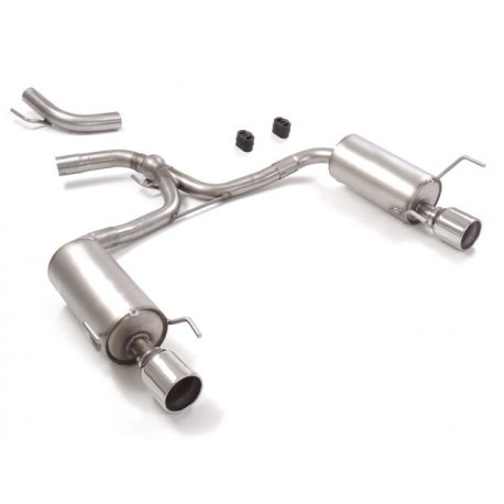 Posteriore inox sdoppiato Alfa Romeo 1.9JTDM (88/110KW) + SPORTWAGON 10/2005 - 2011