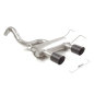 Posteriore inox con terminali rotondi centrali 2 ABARTH 500 / 595 1.4TJET (99/118KW) 07/2008 - 2016