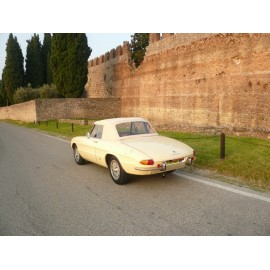Stainless steel rear silencer Alfa Romeo Duetto Spider 1° SERIE - 1.3 Junior (89CV) 'OSSO DI SEPPIA' 1968-1969