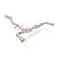 Stainless steel rear silencer left/right Alfa Romeo Giulia 2.2TD (140kW) 09/2018 - Today