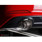 Silenceux arrière en inox Audi A5 (F5) Coupè Quattro 2.0TFSI (185kW) 2016 - 2018