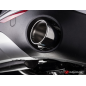 Sortie d'échappement ronde en inox Alfa Romeo Stelvio 2.2 Turbo Diesel Q4 (132kW) 2017 - 2018