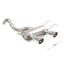 Posteriore inox con terminali centrali 2 / 102 mm Sport Line Abarth 500 / 595 1.4TJET 595 (121kW) 2016 - Oggi