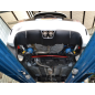 Endrohr Gruppe N n Edelstahl mit zentralem ER 2x80 mm rund  ABARTH 500 / 595 1.4TJET (99/118KW) 07/2008 - 2016