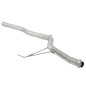 Tube intermédiaire groupe n en inox Alfa Romeo 155 1.8 16V (103kW) Twin Spark 1996 - 1998