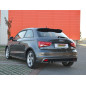 Échappement arrière en inox 2 sorties rondes 80mm Audi A1 1.4TSI (136KW) 2010 - 2014