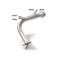 Tube suppression filre OPF/GPF en inox Porsche Macan 2.0 (180kW) 2018 - Aujourd’hui