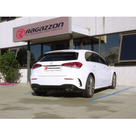 Silencieux arrière duplex en inox Mercedes classe A (W177) A250 (165kW) 4MATIC 05/2018 - Aujourd'hui