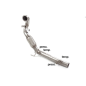 Tube suppression catalyseur en inox Audi A1 (typ GB) 2018 40TFSI (147kW) 2018 - 2020