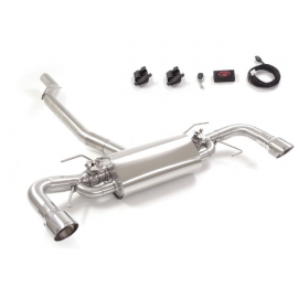 Stainless steel rear silencer left/right Alfa Romeo Giulia(952) 2.0 Turbo Veloce (184kW) 2021 - Today
