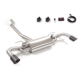 Stainless steel rear silencer left/right Alfa Romeo Giulia(952) 2.0 Turbo Veloce (184kW) 2021 - Today