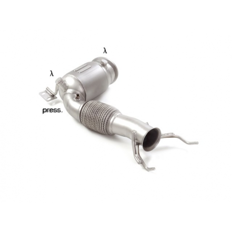 Catalyseur sport 200cpsi en inox  Mini F55 2014 Cooper S 2.0 (131kW) 11/2020 - Aujourd'hui