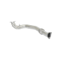 Tube antérieur avec flexible en inox Lancia Delta 2.0 Turbo HF Integrale 16V (144 / 147kW) ø70mm 1989 - 1991