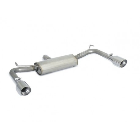 Stainless steel rear silencer left/right Alfa Romeo GIULIETTA (940) 1750TB (172,5KW) 2010 - 2014