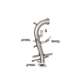 Stainless steel cat replacement pipe + particulate filter Alfa Romeo 159 2.0JTDm (125kW) + Sportwagon 2009 - 2011