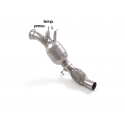 Catalyseur sport + tube suppression filtre à particules BMW  Série3 92(Coupè) 320D - 320xD (130kw) 09/2006 - 2010