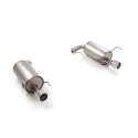 Stainless steel rear silencer left/right Alfa Romeo 159 2.4JTDm 20V (147/154kW) + Sportwagon 09/2005-2011