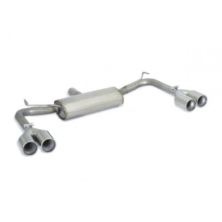 Stainless steel rear silencer left/right Alfa Romeo GIULIETTA (940) 1750TB (177KW) 2014 - 2018