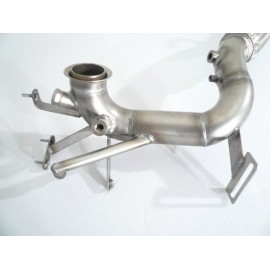 Tube Afrique + tube suppression FAP Groupe N en inox Audi A3 1.6TDI (77KW) 06/2009 - 2013