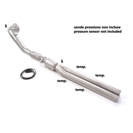 Tube suppression catalyseur  Cupra / Formentor (KM) 2020 VZ5 2.5TSI 4drive (287kW) 2021 - Aujourd'hui