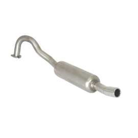 Stainless steel rear silencer Alfa Romeo Duetto Spider 3° serie - 1.6 (78kW) 'Aerodinamica' 1987 - 1990