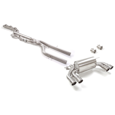 Tube suppression OPF/GPF +Tube intermédiaire +  Silencieux duplex BMW M2 / F87 Coupè Competition 3.0 (302kW) 2018 - Aujourd’hui