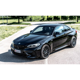 Tube suppression OPF/GPF +Tube intermédiaire +  Silencieux duplex BMW M2 / F87 Coupè Competition 3.0 (302kW) 2018 - Aujourd’hui