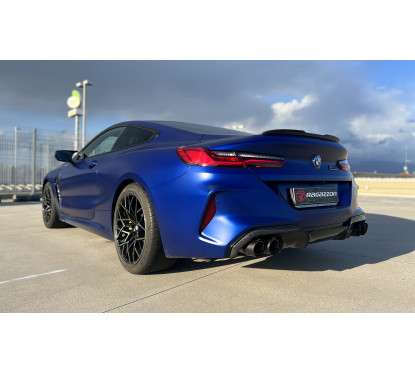 Silencieux d'échappement arrière sortie Carbon Shot BMW M8 F92 Coupè Competition xDrive 4.4 (441kW / 460kW) 2019 - 10/2021