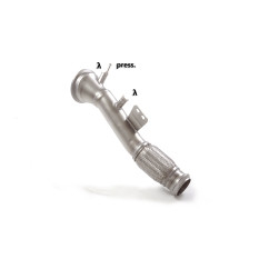 Tube suppression catalyseur en inox Toyota Supra Mk5 GR 3.0 (250kW) 2019 - Aujourd’hui