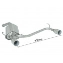 Stainless steel rear silencer left/right Alfa Romeo GT (937) 2004 - 2010 / 1.9JTDm (110kW) 2006 - 2010