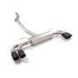 Stainless steel rear silencer left/right Alfa Romeo Giulia(952) 2.0 Turbo Veloce (184kW) 2021 - Today
