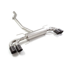 Stainless steel rear silencer left/right Alfa Romeo Giulia(952) 2.0 Turbo Veloce (184kW) 2021 - Today