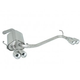 Posteriore inox sdoppiato con terminali rotondi Alfa Romeo GT (937) 3.2 V6 24V (177KW) 2004 - 06/2010