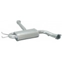 Centrale inox Alfa Romeo GTV (916) / SPIDER T.S. 1.8I 16V (106KW) - 2.0 16V (110/114KW) 1995 - 2006