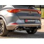 Escape trasero doble en acero inox Cupra Formentor (KM) VZ 2.0TSI 4Drive (245kW) 2024 - Hoy