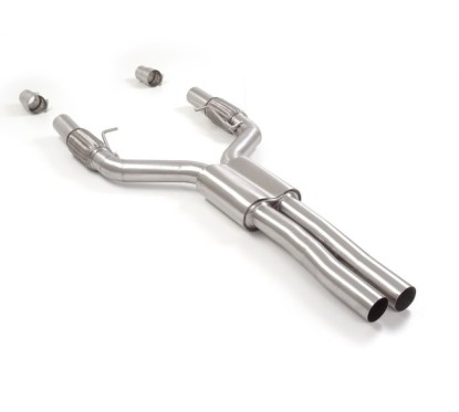 Stainless steel centre silencer Alfa Romeo Giulia(952) 2016 2.9 Bi-Turbo (382kW) Quadrifoglio 06/2023 - Today