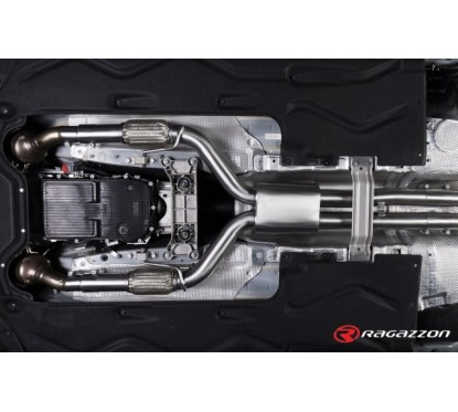 Stainless steel centre silencer Alfa Romeo Giulia(952) 2016 2.9 Bi-Turbo (382kW) Quadrifoglio 06/2023 - Today