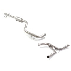 Stainless steel centre silencer Alfa Romeo Brera 1750TBI 147KW 2009 - 10/2010