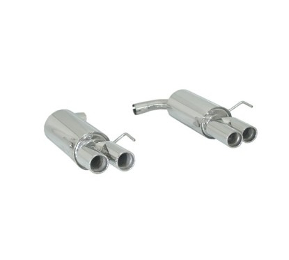 Stainless steel rear silencer left/right Alfa Romeo Brera 1750TBI 147KW 2009 - 10/2010