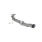 Stainless steel front pipe with flexible Evo Abarth 1.4 TURBO MULTIAIR (120KW)Ø70MM 10/2009 - Today