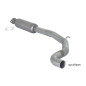 Stainless steel centre silencer Abarth 1.4 TURBO MULTIAIR (120KW)Ø70MM 10/2009 - Today
