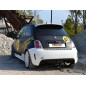 Ligne d'échappment avec diamètre majoré 60 mm Abarth 500 1.4TJET (99/118kW) 07/2008 à 2012