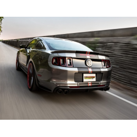 Silencieux central + Silencieux arrière Ford Mustang V 5.0 V8 (307KW) 2011 - 2015 sorties rondes Sport Line 90 mm