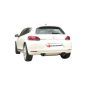 Silencieux arrière duplex en inox Volkswagen Scirocco(1K8) 1.4TSI (90KW) 2008 - 2014