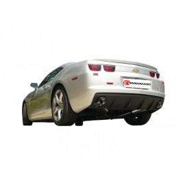 Silencieux arrière Chevrolet Camaro RS 3.6 V6 (224KW) À PARTIR 2009 - Aujourd'hui duplex inox avec sorties Sport Line 102 mm