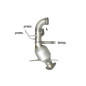 Catalyseur group n + tube remplacement FAP Chevrolet Captiva 2.2D (120/135KW) 2011 - Aujourd'hui