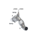 Catalyseur groupe N + tube remplacement FAP Bmw Série 3 F30(SEDAN) 330D - 330D XDRIVE (190KW) 2012 - Aujourd'hui