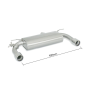 Pot d'échappement Inox Duplex BMW Série 4 F32(COUPÉ) 428I (N20 180KW) 2013 - 2016