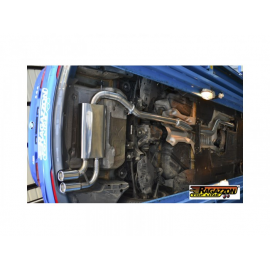 Silencieux arrière BMW Série 3 F30(SEDAN) 328I - IX (N20 180KW) 02/2012 - 2015 sorties rondes 80 mm