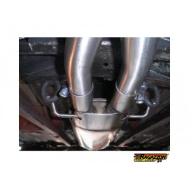 Mittelschalldämpfer in Edelstahl Alfa Romeo 75 KAT. 2.5 V6 Q.ORO/MILANO - 3.0I V6 1988 - 1993